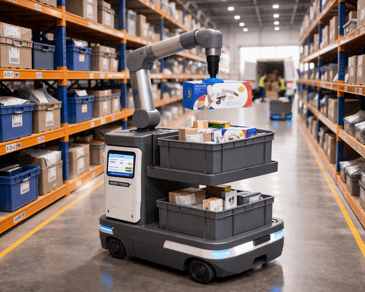 Automated Robotic Order Picking