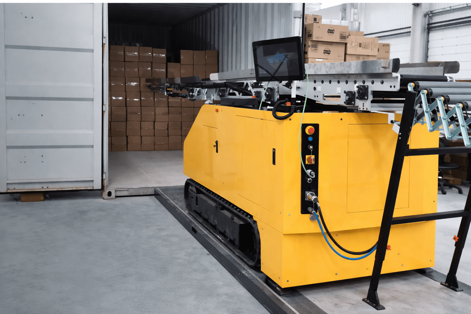 Container Loading and Unloading Robotic Solution