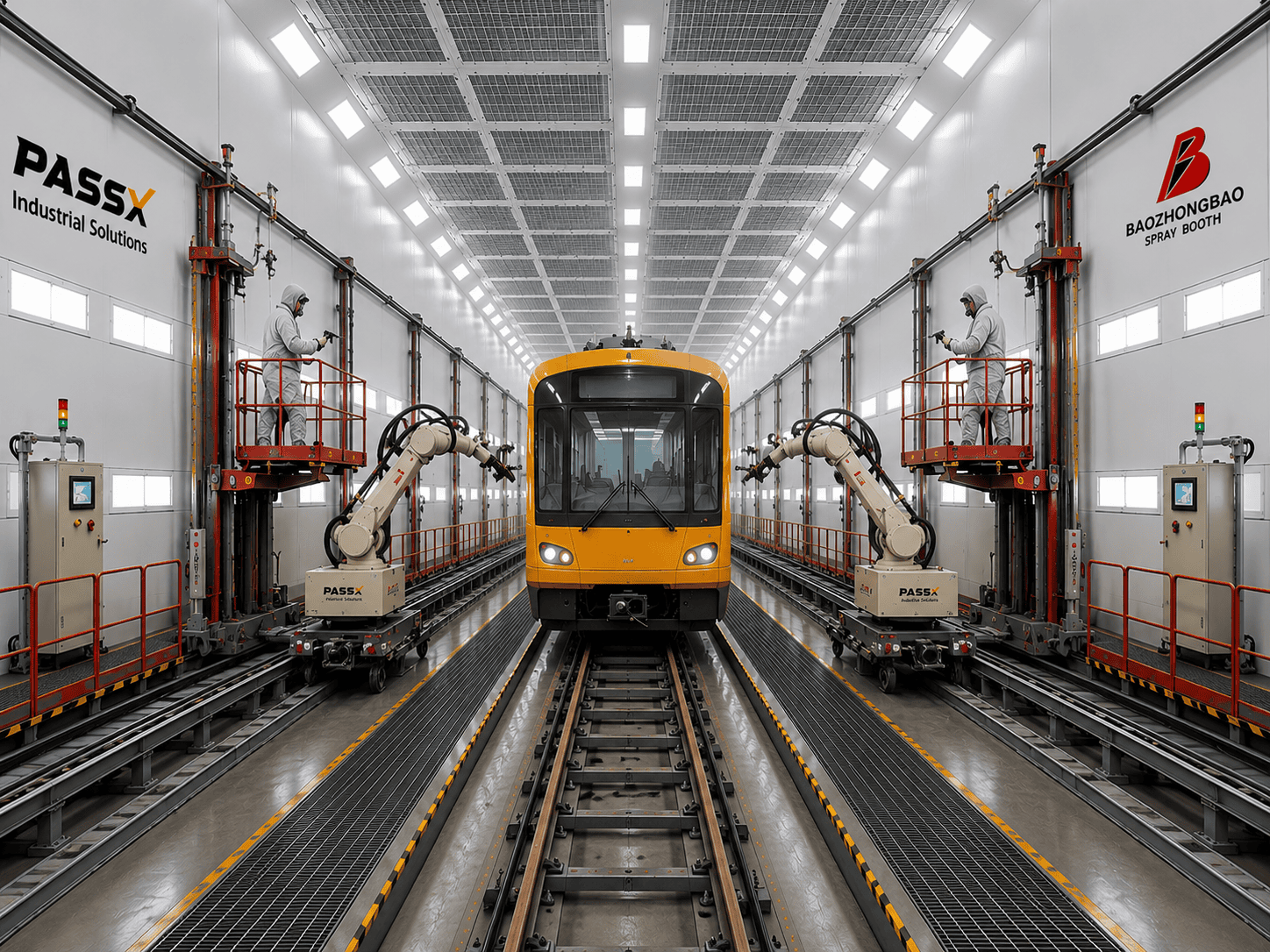Industrial & Railway Paint Booth Systems Solutions